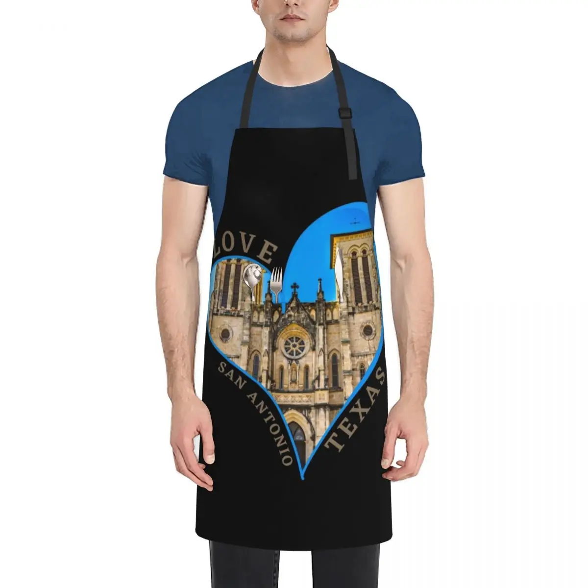 

Love San Antonio Apron Kitchen And Household Goods painters Apron