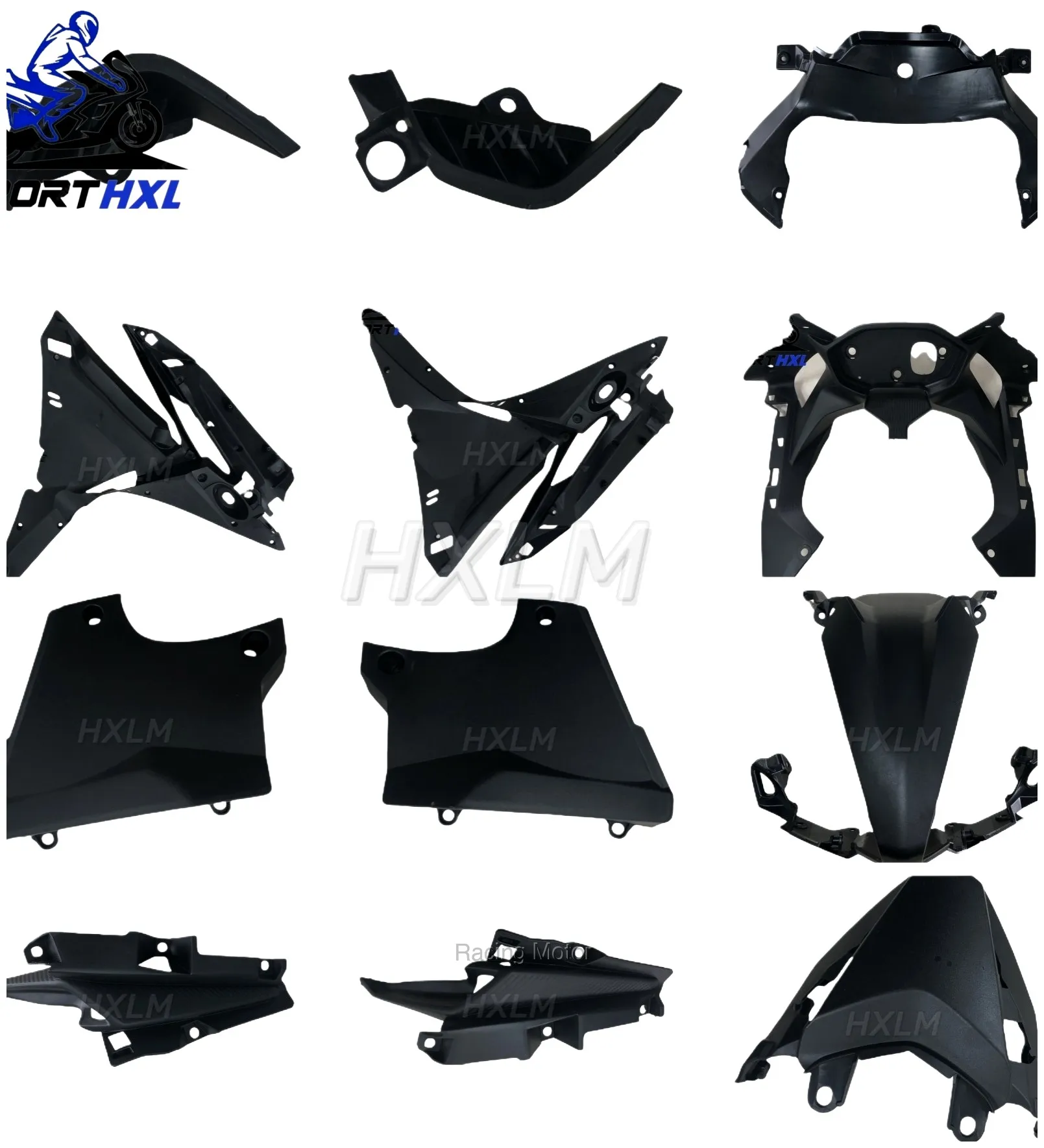 Motorcycle Front Headlight Hood Fairing Panel Cover Nose Head Cowl Fit For HONDA CBR500RR 2017 2018 | Racing Motor Store