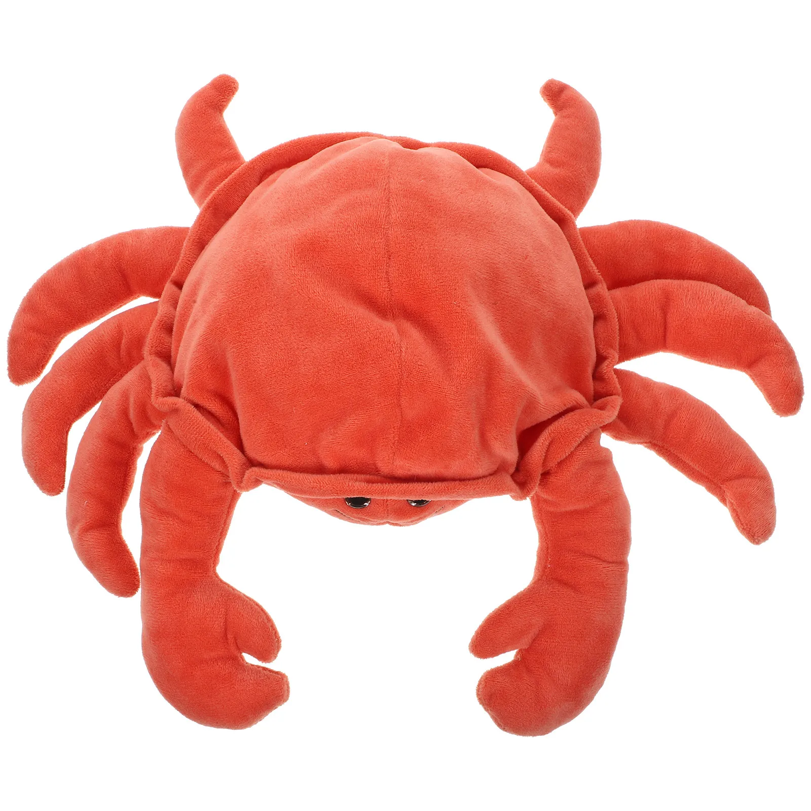 Crab Hand Puppet Funny Interactive Kids Storytelling Educational Hand Puppet for Preschool Home School Birthday Gift