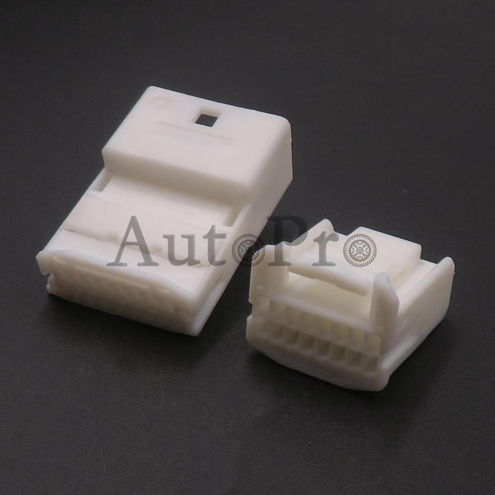 1 Set 16 Hole 1473796-1 AC Assembly Auto Low Current Connector Car Audio Navigation wire harness Socket 1473410-1 1318386-1