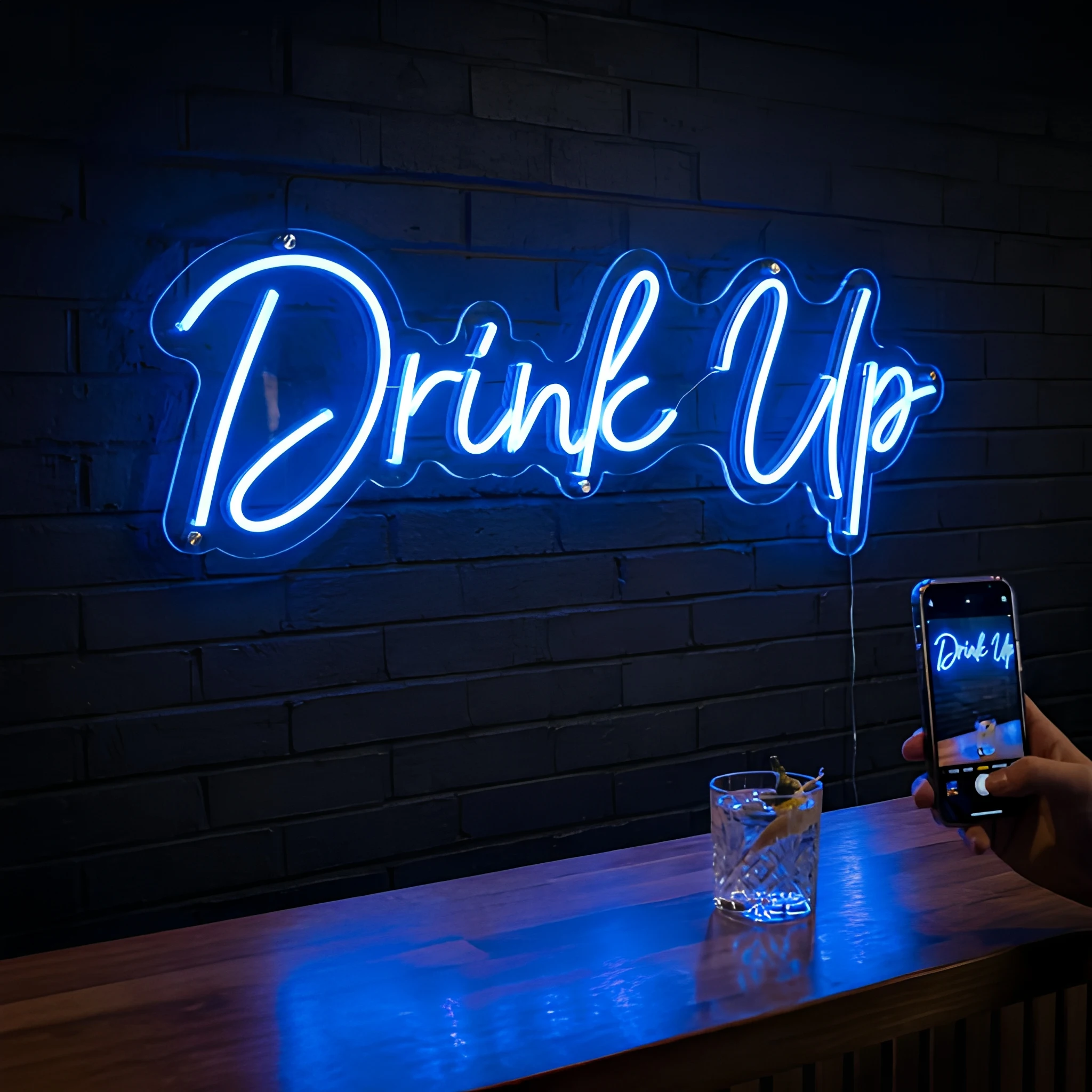 Custom Bar Neon Sign Personalized Nightclub LED Signs Cocktail Beer Wall Decor Party Signage for Pub Club Man Cave Lounge Decor