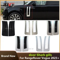 ROVCE Car Door Side Vent Grille Cover Air Fender Trim For Land Rover Range Rover Vogue L460 2023-2025 Car Accessories