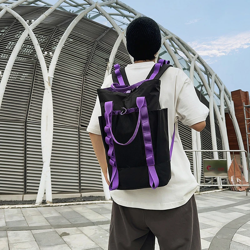 Gym-Rucksack, große Aufbewahrung, Outdoor-Reisen, Spazierengehen, Wandern, Camping, Tasche, multifunktionaler Laptop-Computer, College-Wochenend-Tagesrucksack