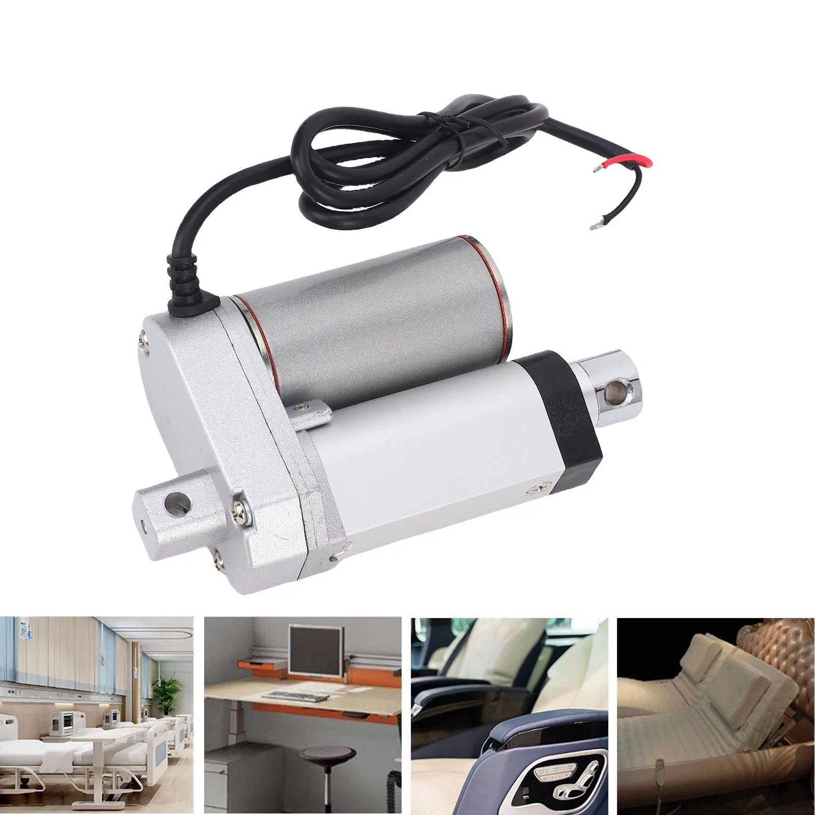 

Linear Actuator Motor Erosion Resist Linear Actuator 25mm Stroke for Automobiles Household Furniture Industrial Construction
