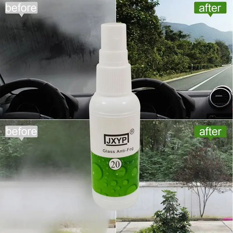 20/50ml Anti-fog Spray 1pc Anti Mist Goggles Glass Mask Lens Car Glass Eye Glasses Window Prevent Dustproof Liquid Mist Spray