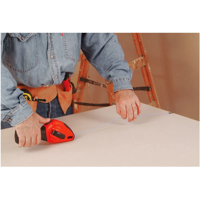 Imagem -04 - Kapro 214 Sure Grip Chalk Line e Nível com All-in-one End Hook 1pc