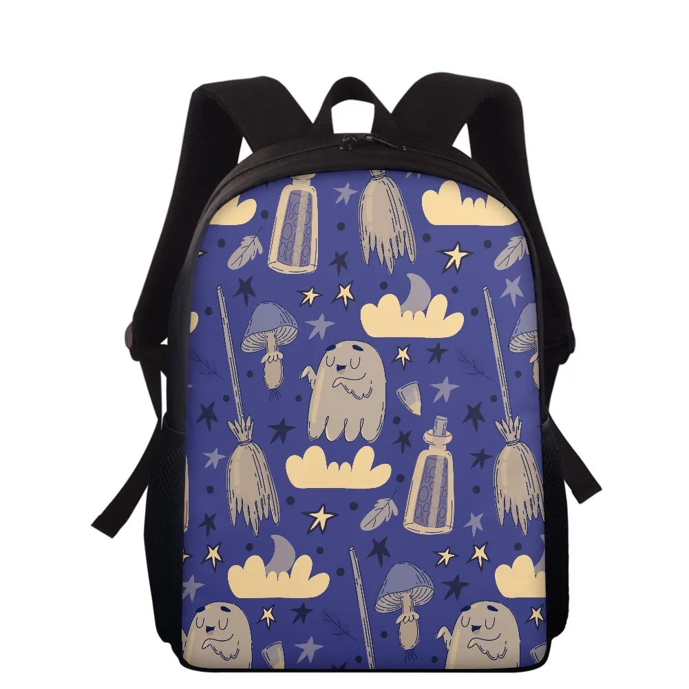 16 Inch Halloween Themed Backpack for Boys Girls Kids School Bag Lightweight Bag Men Outdoor Travel Bag Laptop Sports Backpacks