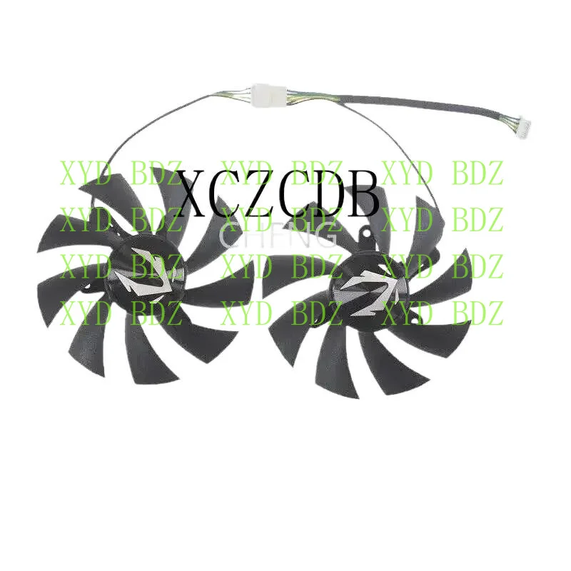 

GA92A2H DC12V graphics fan for ZOTAC GAMING GeForce RTX 2060 AMP Graphics card CDB