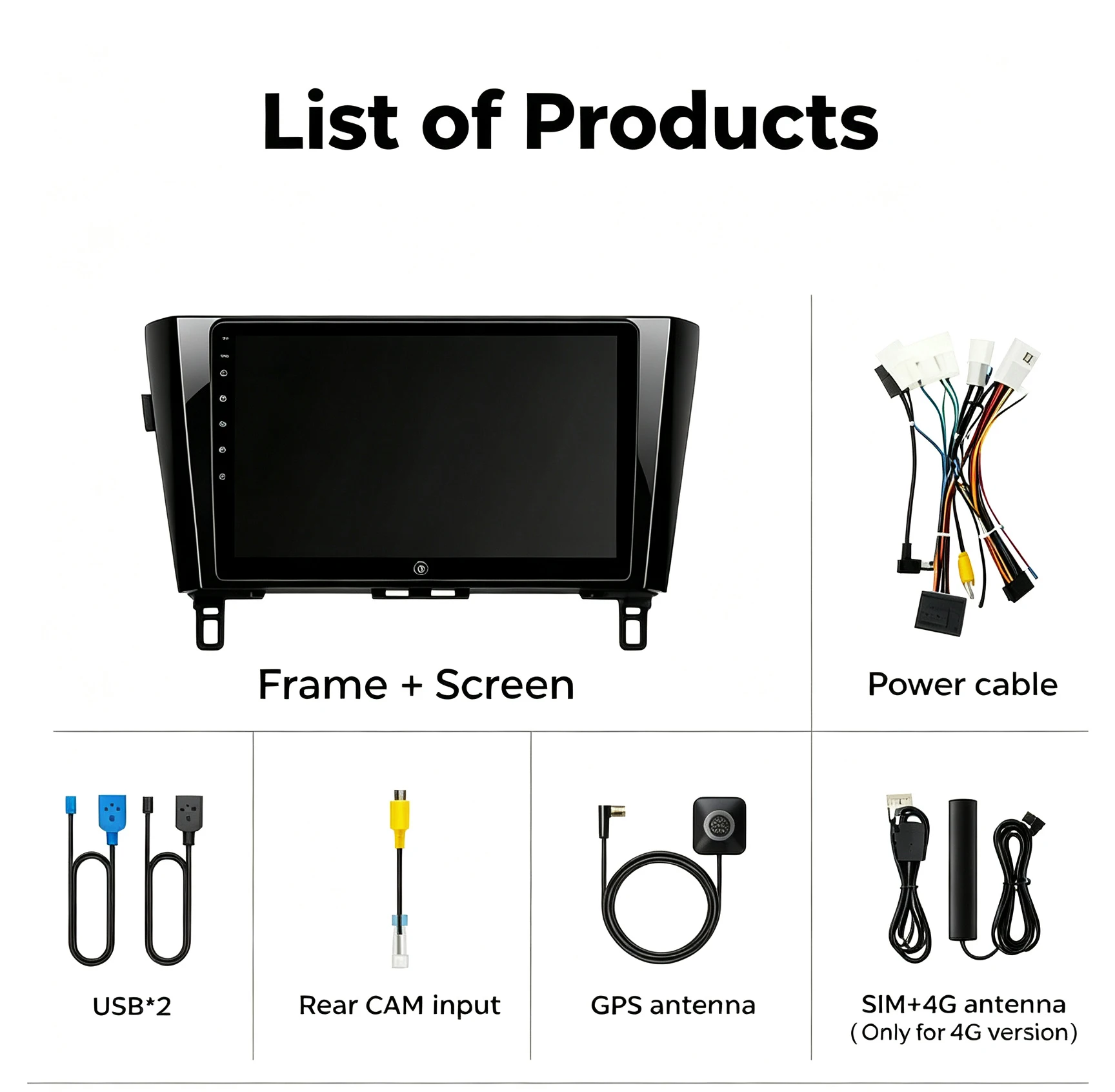 XINXH Android GPS for Nissan Qashqai J11 X-Trail T32 Rogue 2014–2018 with OEM 7