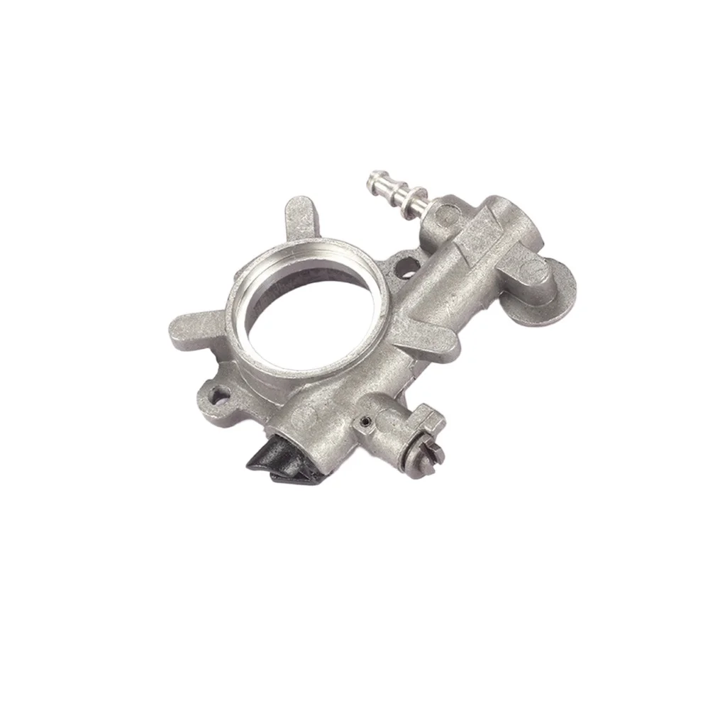 Saw Lubrication System Black Silver MS360 Oil Pump High Wear Resistance Seamless Operation Debris Free Filtration