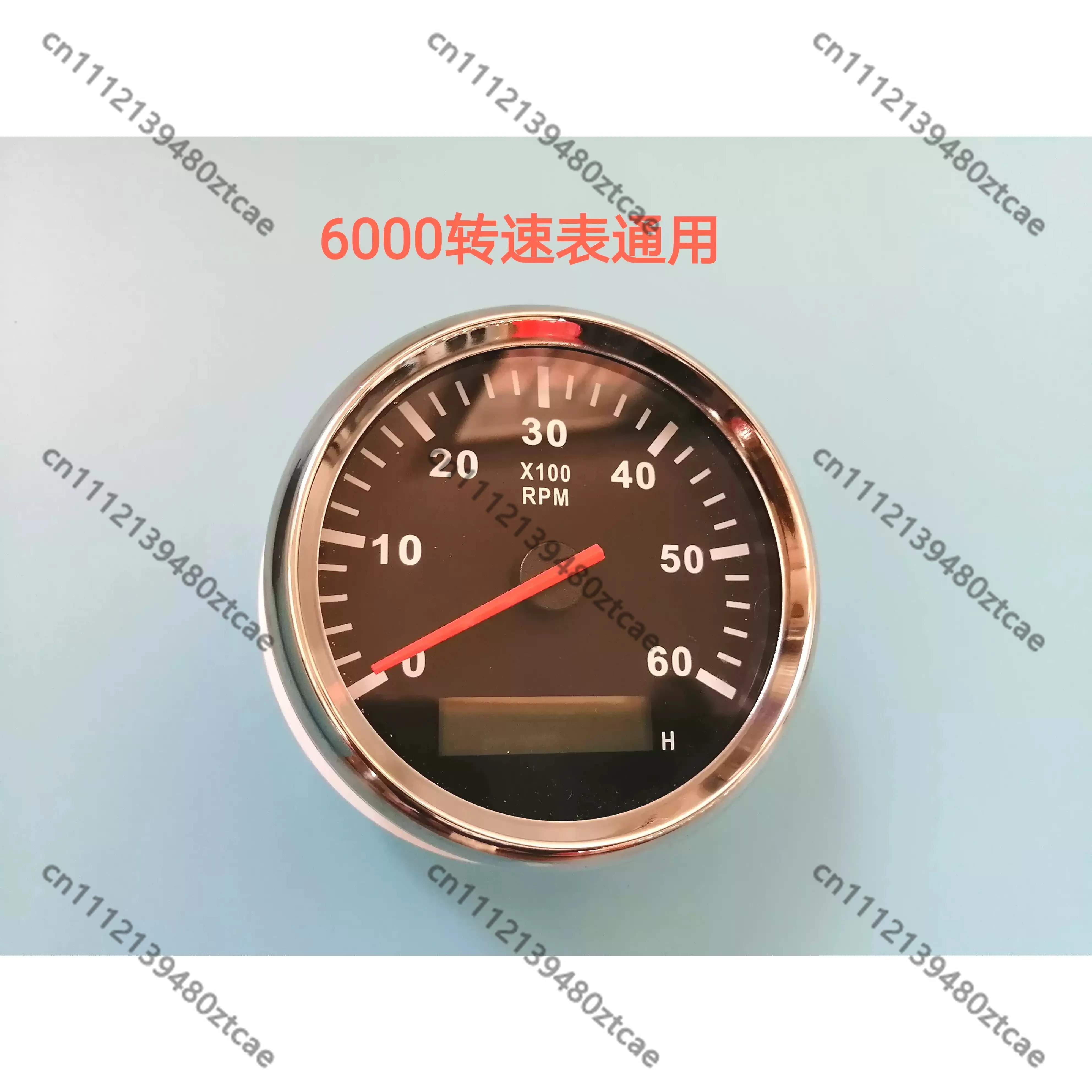Universal Tachometer With Magnetic Induction Sensor For Marine Outboard Motor 2-Stroke 4-Stroke Electric Start Refit