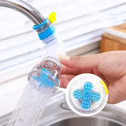Sink Water Filter Faucet, Universal 360 ° Rotating Faucet Water Purifier, Faucet Mount Filter for Kitchen Bathroom