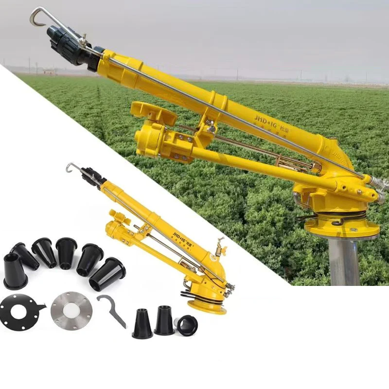 

Long Throwing Big Rain Gun Sprinkler for Farmland Orchard New Design Irrigation System Adjustable Elevation Angle