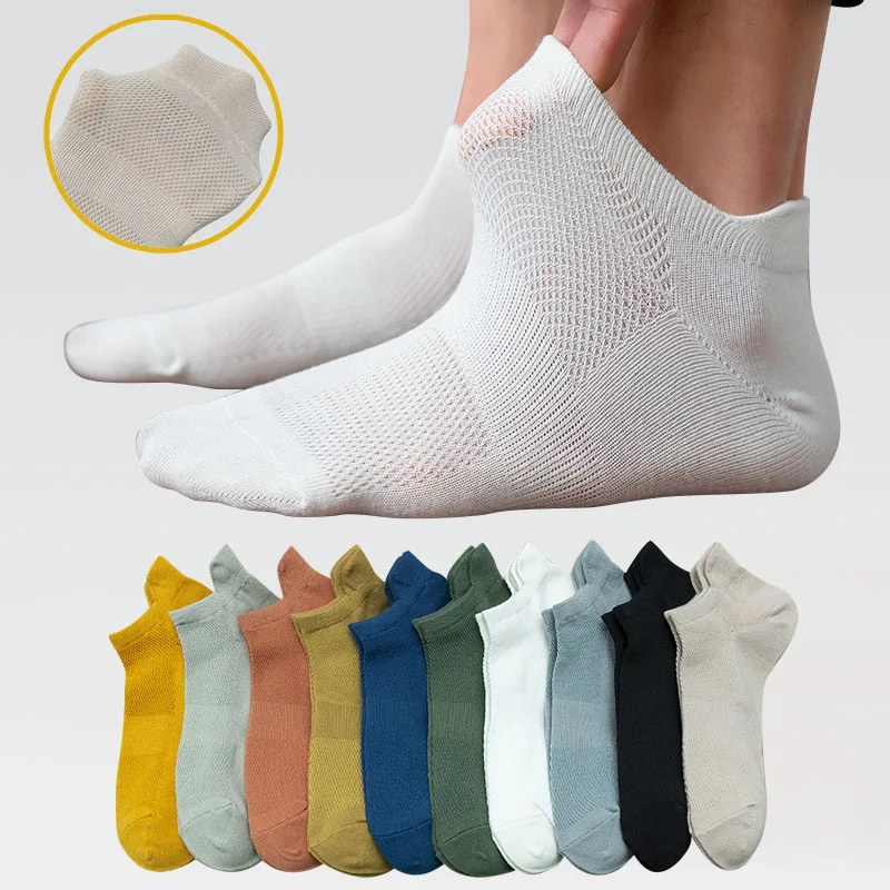 

3 Pairs/Lot Men's Cotton Short Socks Fashion Breathable Ankle Sock Men Comfortable Casual socks Pack Male Street Fashions