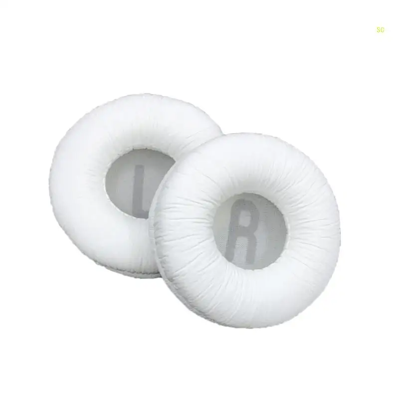 Protain-almohadillas espuma cuero para auriculares Tune600BT T660NC T510BT T500BT T450BT, almohadillas para los oídos,