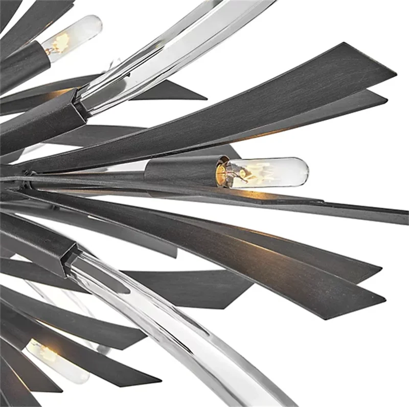 Custom Modern Luxury Drop Lights Living Room Hotel Line Pendant Light Hanging Decorative Designer LED Crystal Chandelier