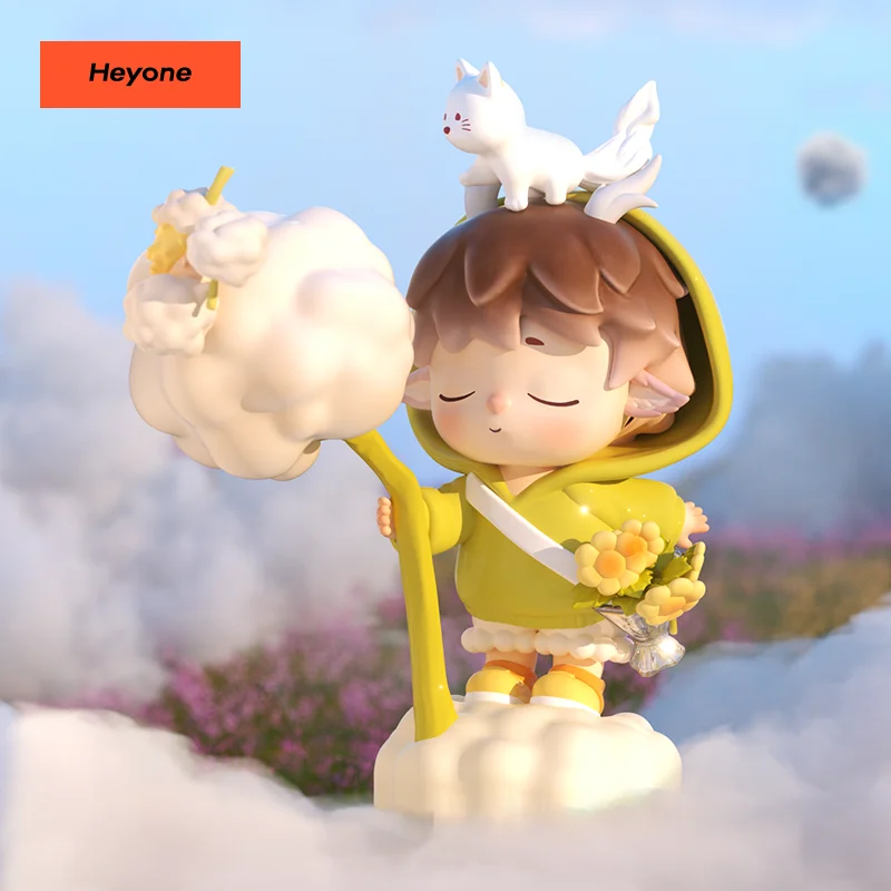 

Heyone MIMI Little World Trendy Blind Box Toy In Stock Collectible Figure Display Item New 2025 Design Handmade Craft