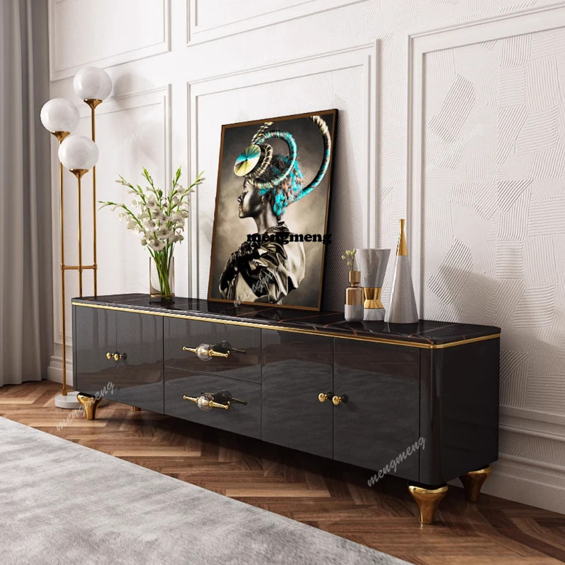 

Luxury Modern Universal Tv Stand Design Drawers Storage Floor Home Tv Stands Living Room Meuble Television Salon Furniture