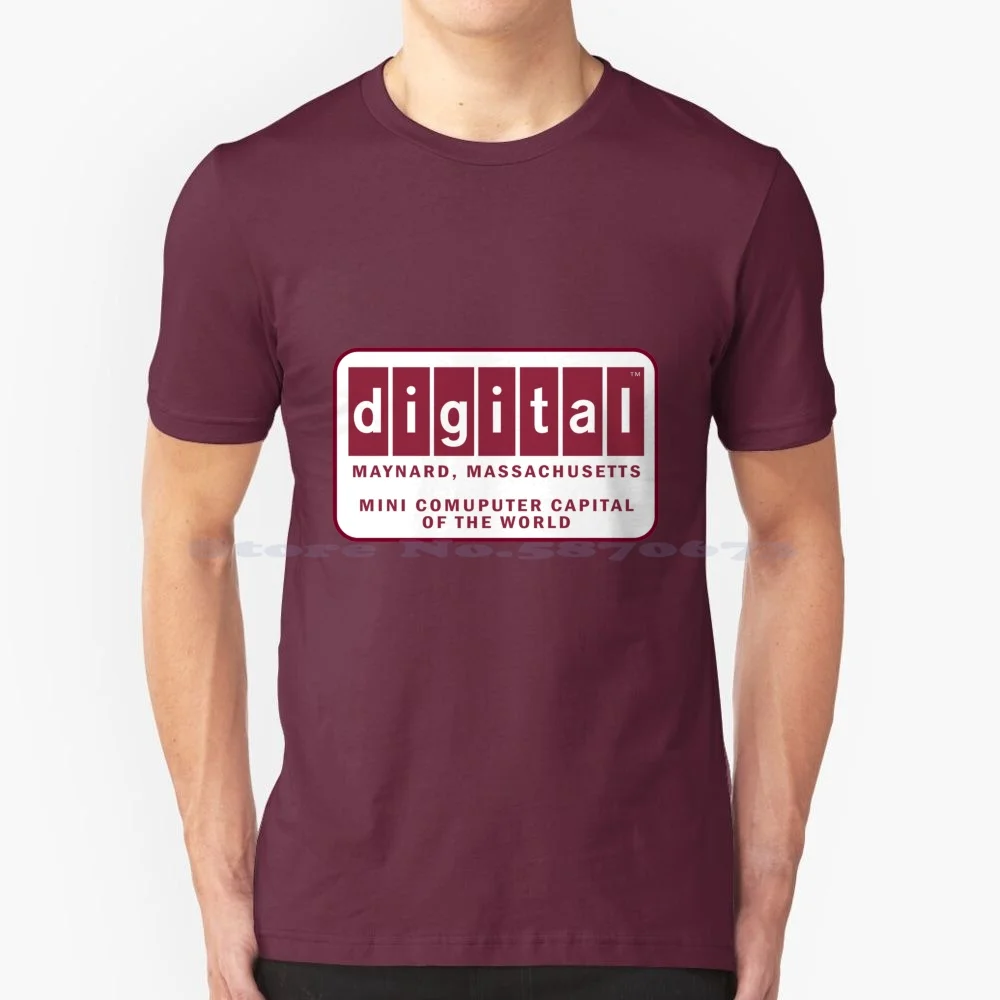 Digital Equipment Corporation – Maynard , Ma – Vintage Computer T Shirt 100% Cotton Tee Vintage Computer Dec Maynard