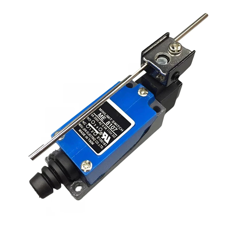 1 PCS ME-8107 Waterproof Momentary Rotary Adjustable Lever Limit Switch AC 250V 5A DC 115V 0.4A