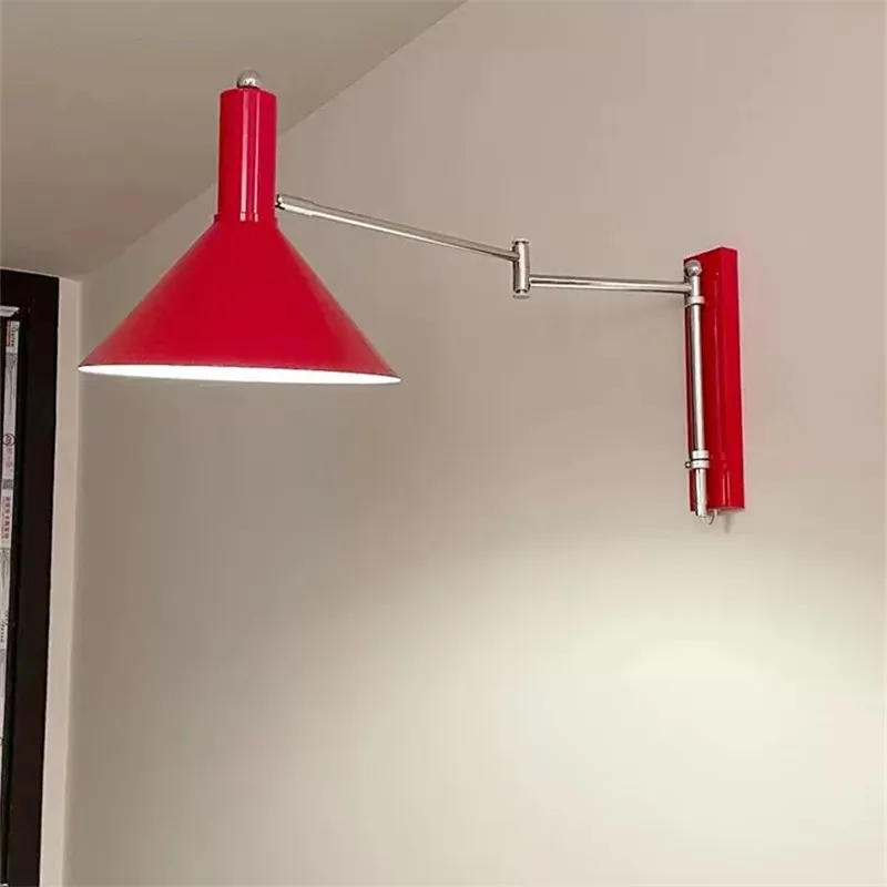 Bauhaus rotatable Wall Lamp Foldable Industrial Reading Light Bedroom Retro living room Bedside office decoration wall light