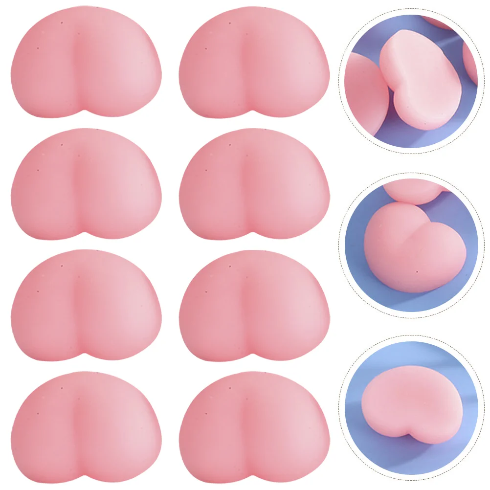 24 Pcs Pinch Shape Supple Stress Reliever Stretchy Toddler Sensory Ball Kids Pranks