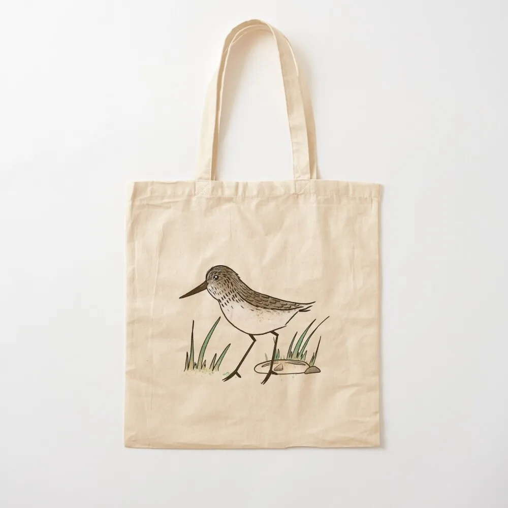 

Summer Sandpiper Tote Bag Lady bags personalized tote hand bags supermarket folding bag Canvas Tote Bag