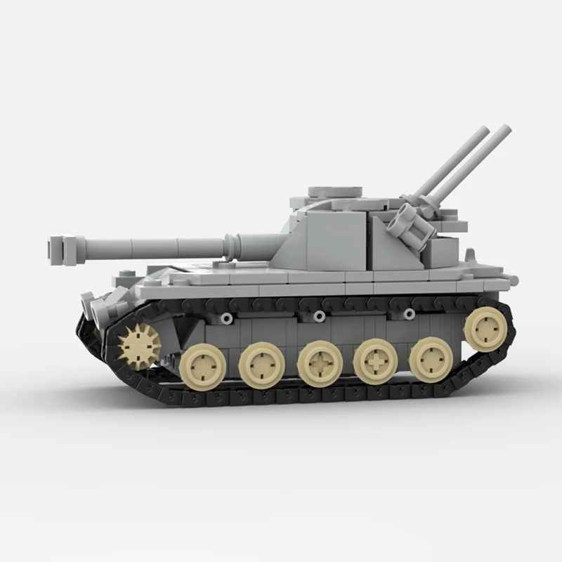 MOC-231567 سلسلة المركبات العسكرية ELC AMX BIS 1:45 مقياس دبابة نموذج اللبنات التكنولوجيا الطوب لعب بازل أطفال هدية #2