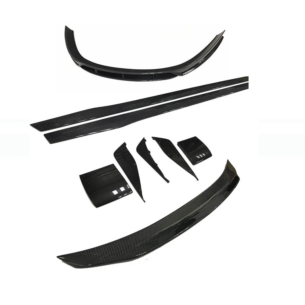 

Carbon Fiber Front Bumper Lip Rear Diffuser Side Skirt Trunk Wing Spoiler For Ferrari New California 2015-UP Body Kit