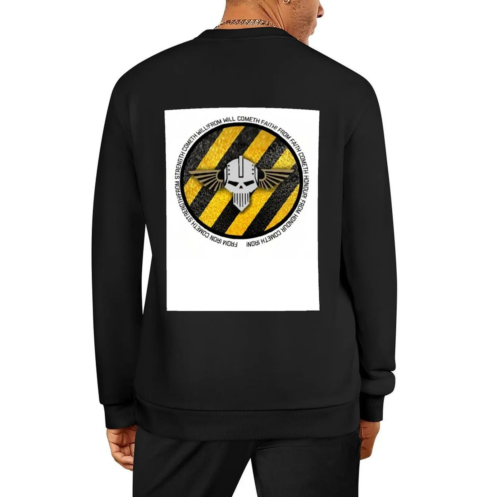 

Iron Warriors Pullover men's clothing anime clothing male clothes men's winter sweater new hoodies and sweatshirts