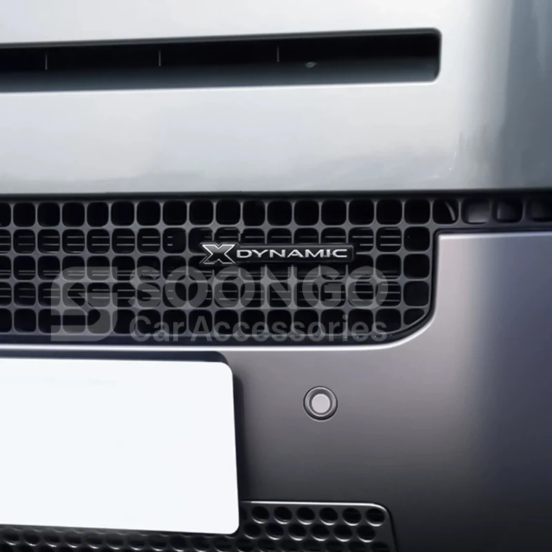 

Для Land Rover Defender 90 110 130 2020-2026 X-DYNAMIC: Декоративная наклейка-эмблема на переднюю решетку и боковые значки, модифицированная наклейка-логотип