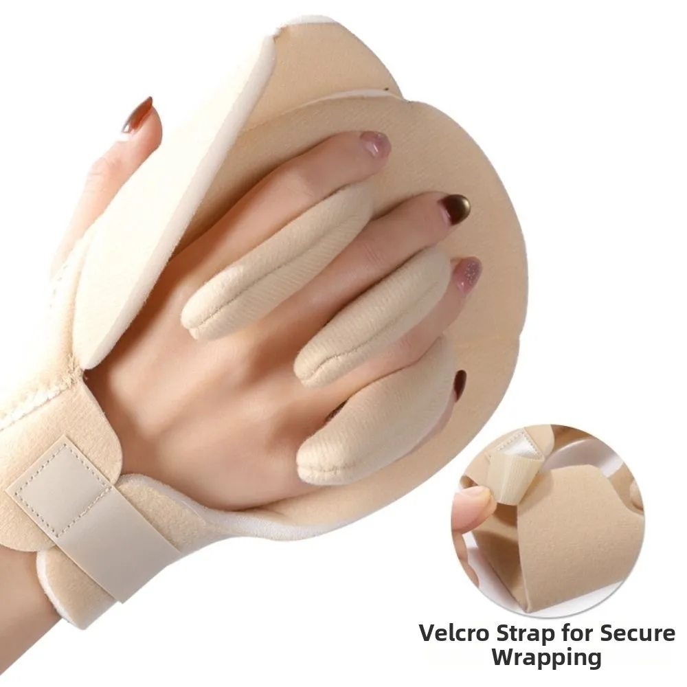 Breathable Design Finger Separator Secure Fit Adjustable Hand Splint Pad Non-slip Multi-functional Palm Grips Pillow