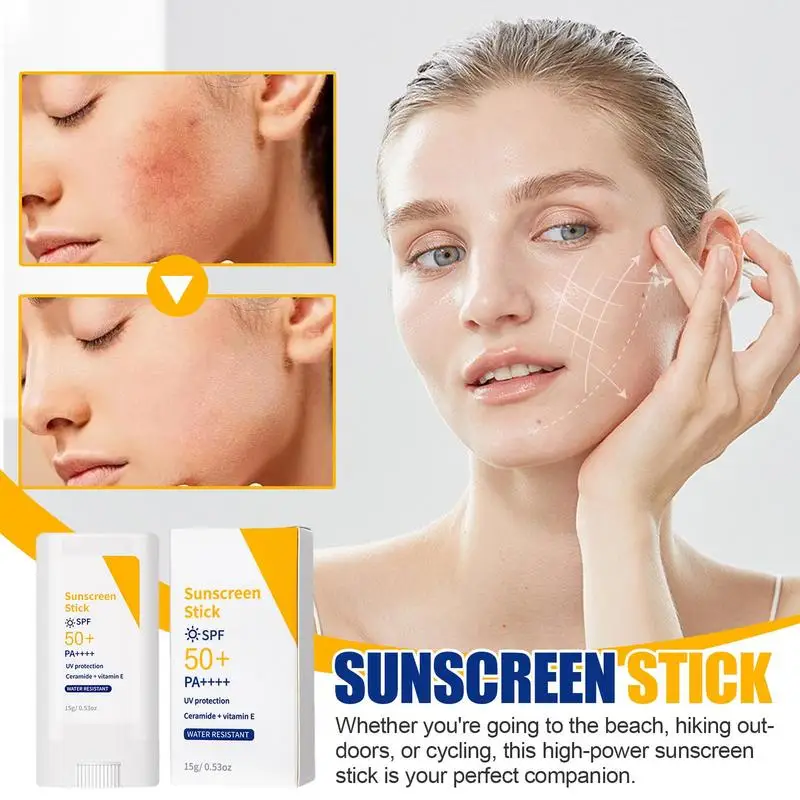 Spf 50 Broad Spectrum Non-greasy Sunscreen Stick sunscreen lotion Sun Screen Cream Moisturizing Long Lasting Sun Block Stick