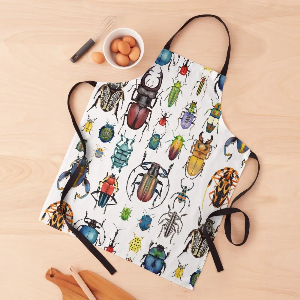 

Beetle Collection Apron women's kitchens Ladies Household Items Useful Men'ss Apron