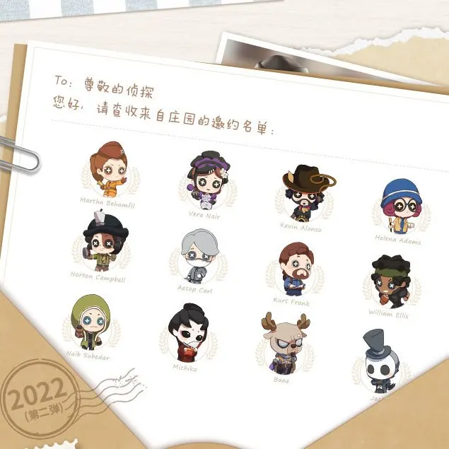 الهوية الأصلية V سطح المكتب الغزو Series-Q نسخة شخصية صندوق أعمى المجلد 2 لعبة الديكور الطرفي هدية للأطفال #2