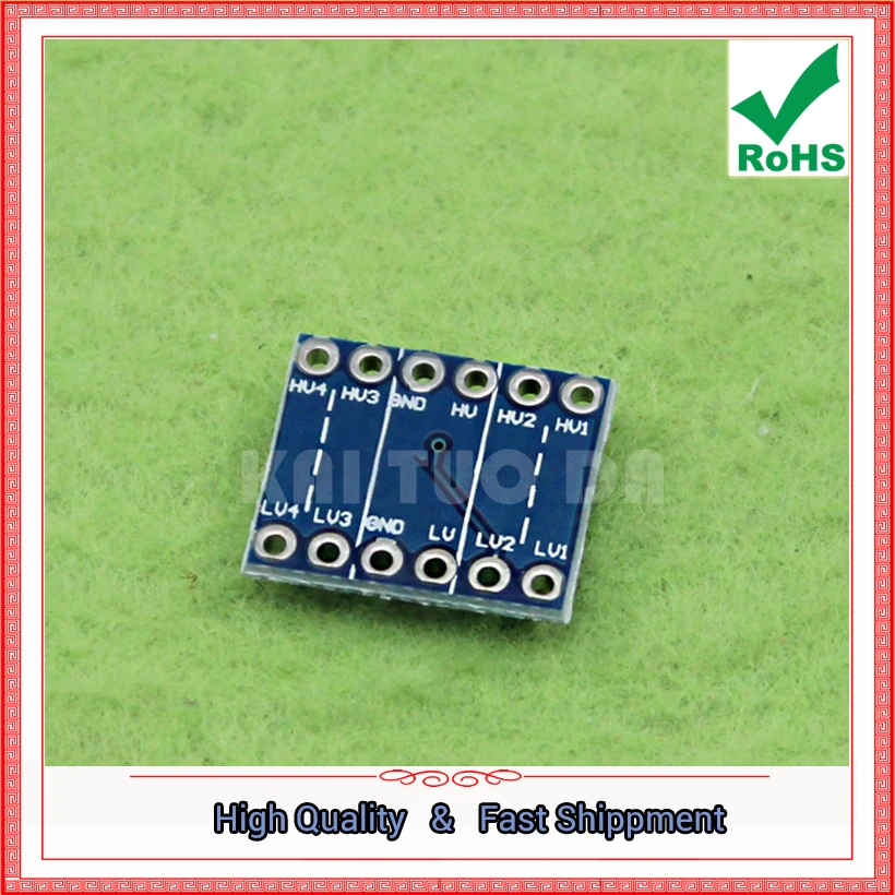 4-Way/channel Level Translation Module Two-Way Switching 3.3V To 5V 5V To 3.3V IIC UART SPI Board (D4B6)