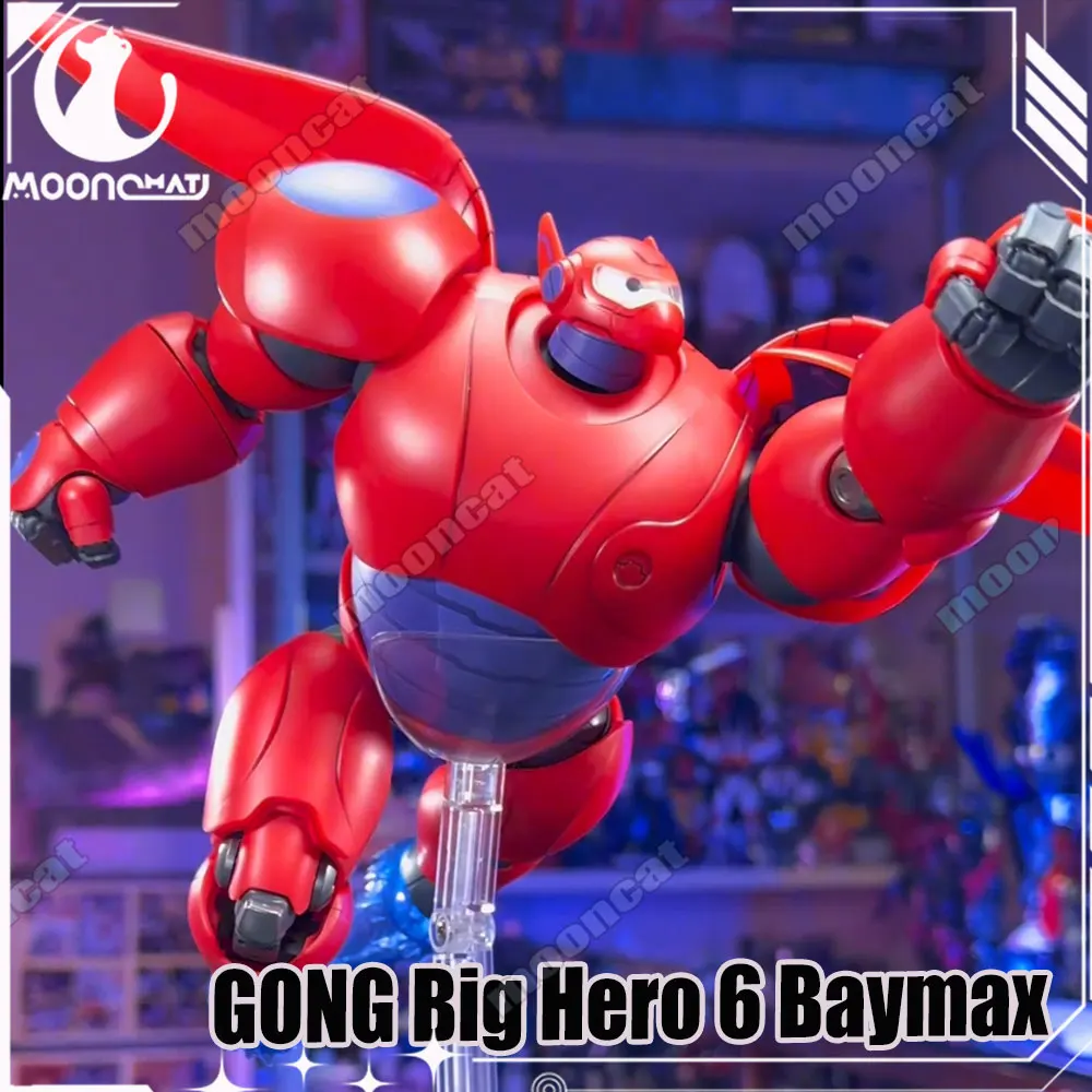العلامة التجارية الجديدة حقيقية Gong Big Hero 6 Baymax سلسلة تجميعها نموذج Baymax 18 سنتيمتر تجميعها عمل الشكل الصبي هدية