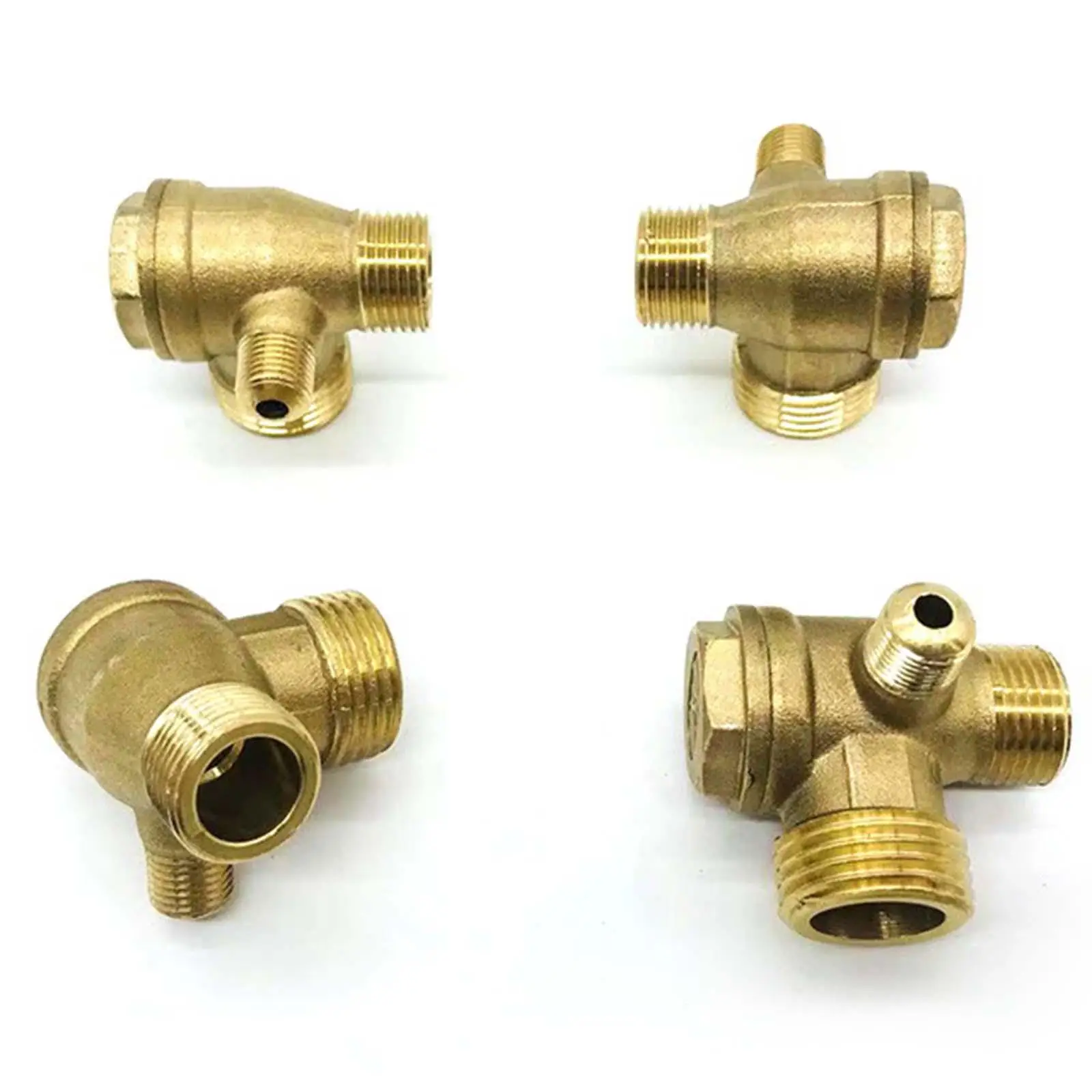 Valve Brass Valve Exhaust Tube Replacement Valve Male for Tube