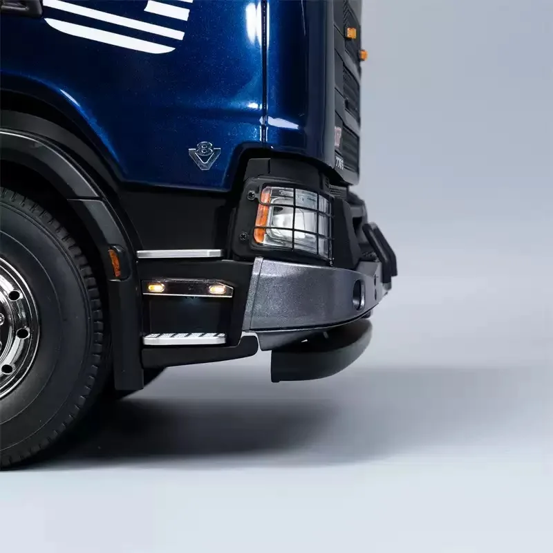 Pedale in metallo per camion RC con luce per 1/14 Tamiya SCANIA 770S 6X4 56368 8X4 56371 Accessori di aggiornamento per auto