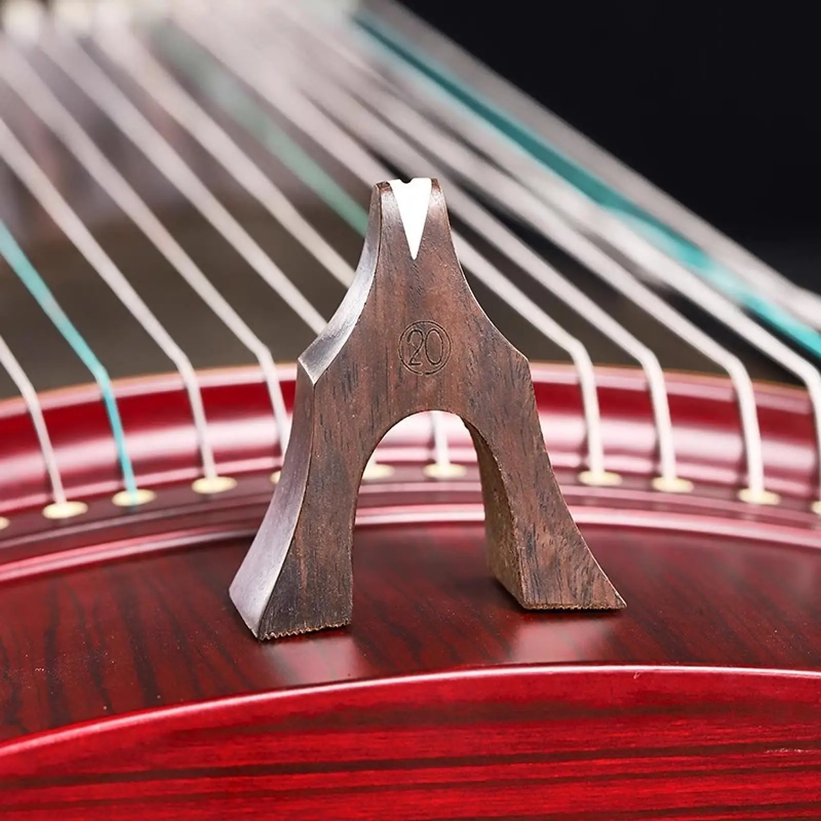 

21Pcs Guzheng Bridges String Supports Instrument Parts Traditional Chinese