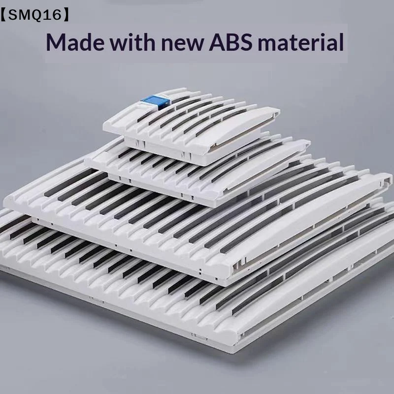 Air Ventilation System Fan Louver Mesh Cover Ventilation Filter White Fan Filter Panel【SMQ】