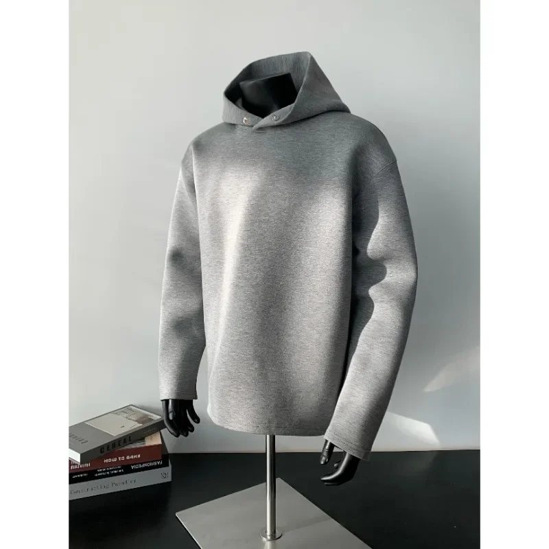 

Pop New In Hoodies & Sweatshirts Harajuku Spring Autumn Men Clothing Japanese Fashion Loose Solid Tracksuit Man Streetwear