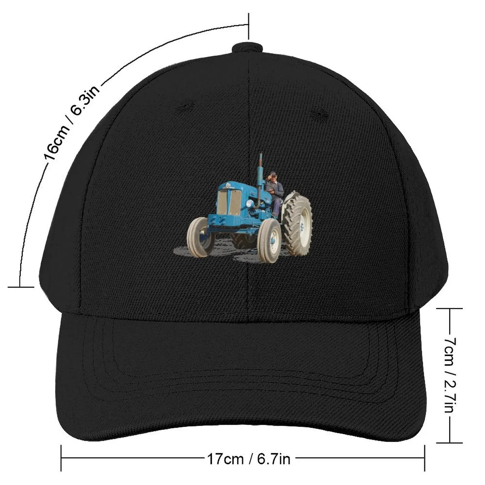 Super Major (Export Model), the last Fordson tractor Baseball Cap Golf Hat fashionable Icon Horse Hat Women's Golf Wear Men's