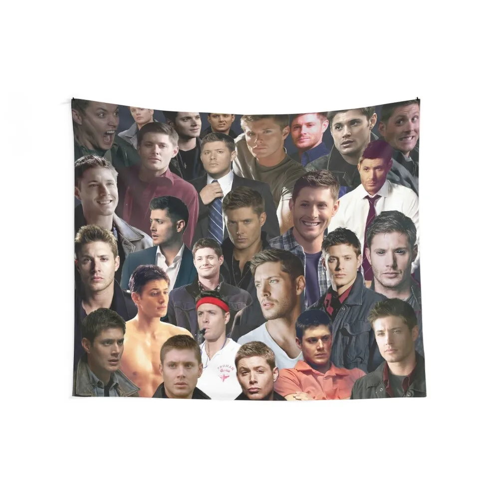 Dean Winchester Collage Tapestry Room Design Room Decorating Aesthetic Tapestry