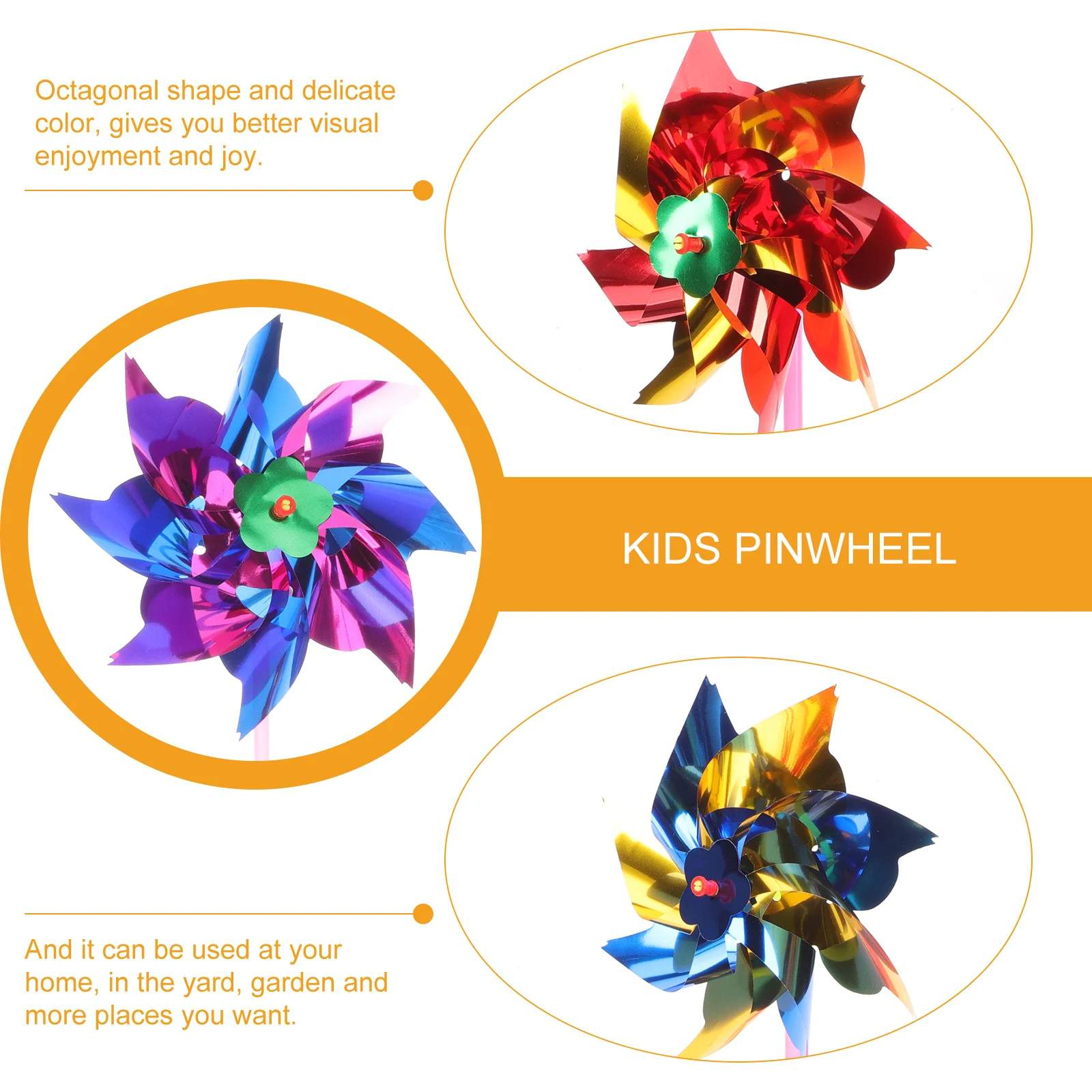 100 ชิ้นกังหันลมขนาดเล็กของเล่นพลาสติก Pinwheel ของเล่นกลางแจ้งเด็ก Yard Mini Pinwheels สําหรับ