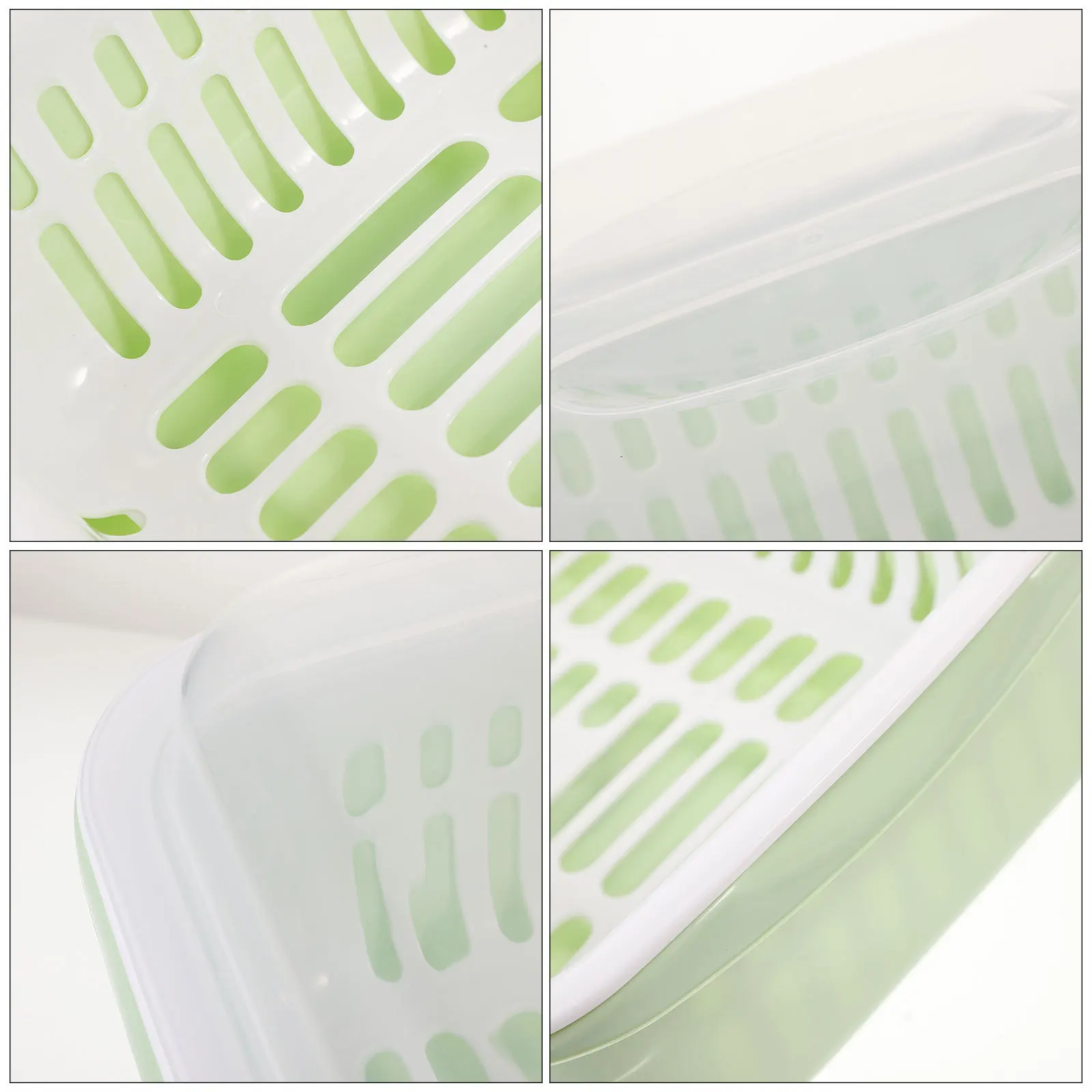 

Infant Bottle Drying Box Transparent Cover Tableware Organizer Kitchen Cutlery Drainer Rack Milk Bottle Storage Pacifier Case