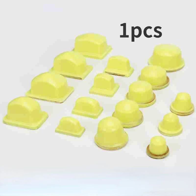 1pcs Pad Printing Rubber Head for Pneumatic Pad Printing Machine Manual Coding Machine Pad Printer Round Silicone Printing Head