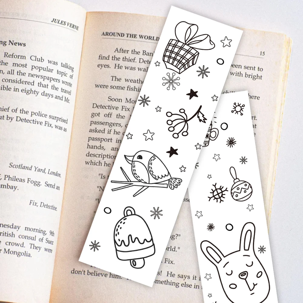 32، إشارات مرجعية ملونة، موسم العودة إلى المدرسة، عيد الميلاد، الهالوين، عيد المعلم، مناسبة للقراء وهدايا عيد الميلاد.