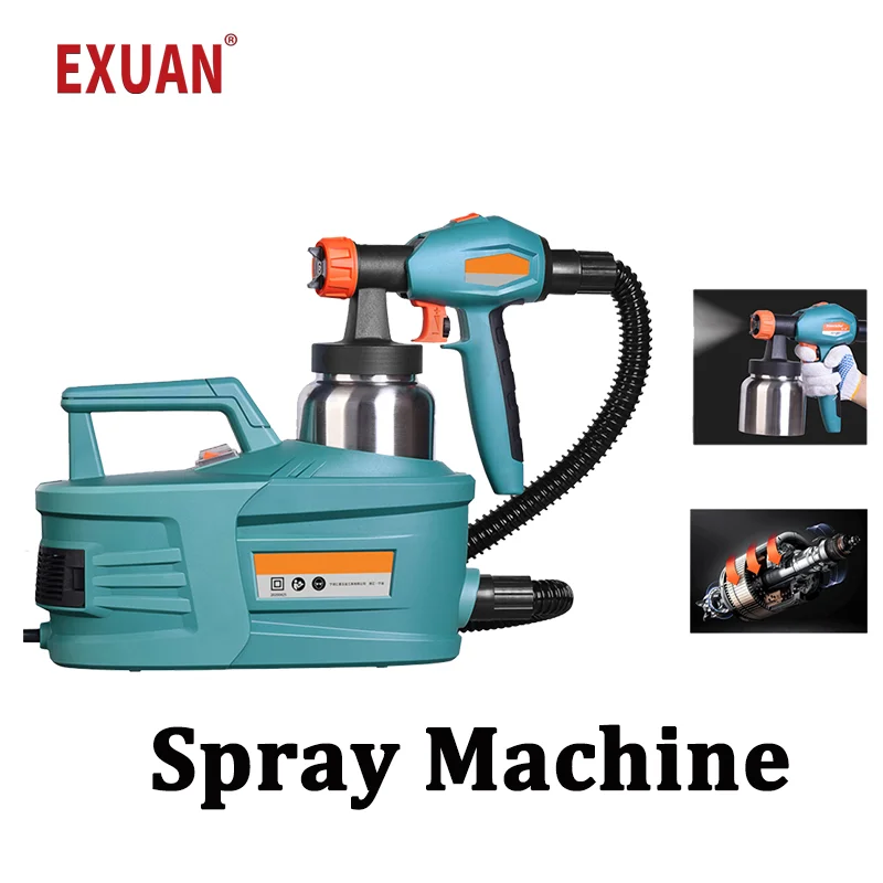 

Electric Spray Painting Machine High-pressure Emulsion Paint Mini Building And Household DIY Spray Painting Machine Coating Tool