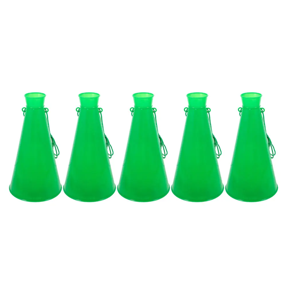 

5 Pcs Cheer Props Cheering Horn Toddler Plastic 's Cheerleading Trumpet